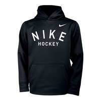 Nike Youth Hockey Therma Pullover Hoodie Front_Flat
