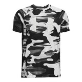 Under Armour Boys' Tech Big Logo Printed T Shirt Front_Flat