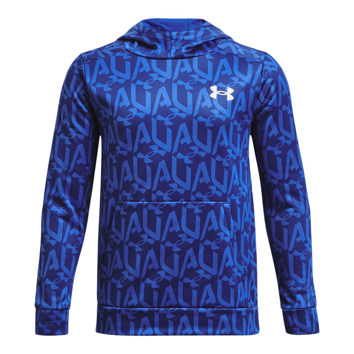 Under Armour Boys' Armour Fleece Branded Pullover Hoodie