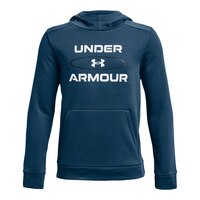 Under Armour Boys' Armour Fleece Graphic Pullover Hoodie Front_Flat