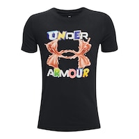 Under Armour Boys' Endorsed T Shirt Front_Flat