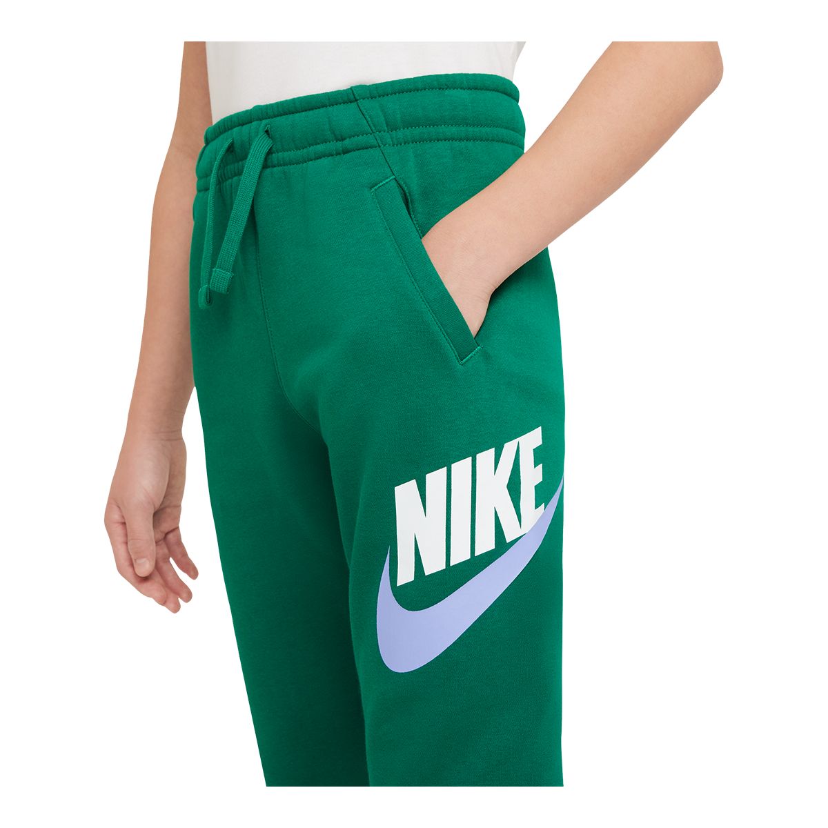 Nike Boys' Club Fleece HBR Sweatpants, Kids', Jogger, Cuffed, Athletic