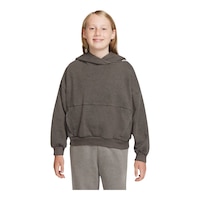 Nike Sportswear Boys' Icon Hoodie, Kids', Pullover, Kangaroo Pocket Front_Flat