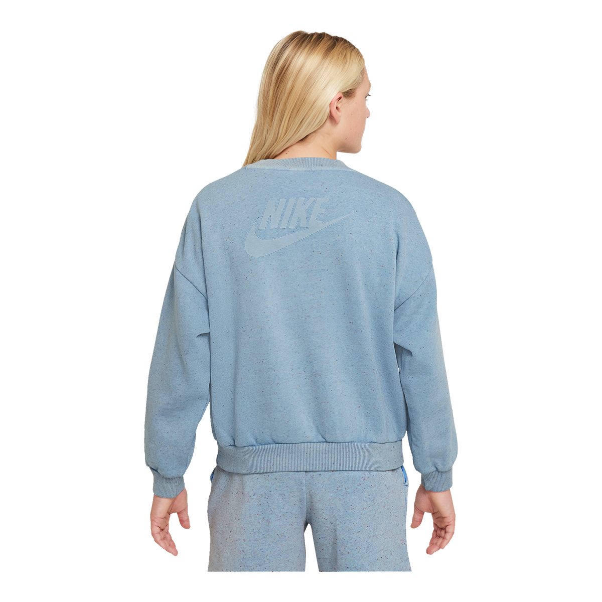 Nike Sportswear Boys' Icon Sweatshirt, Kids, Crewneck, Cotton, Graphic