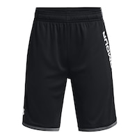 Under Armour Boys' Stunt 3.0 Printed Shorts Front_Flat