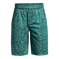 Under Armour Boys' Renegade 3.0 Printed Shorts Front_Flat
