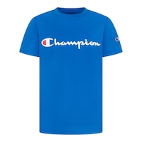 Champion Boys' Essential Script T Shirt Front_Flat