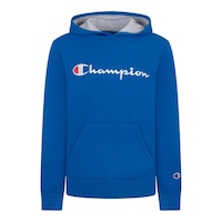 Champion Boys' Classic Script Hoodie Front_Flat