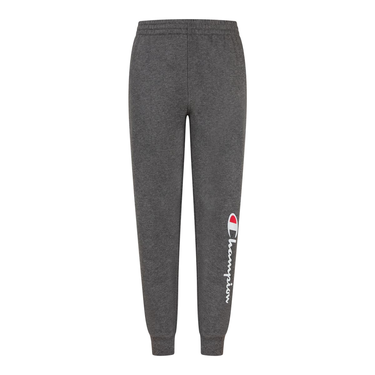 Champion Kids' Boys' Essential Script French Terry Joggers Pants, Casual, Lounge