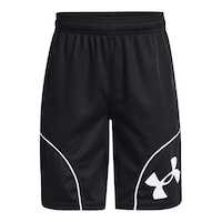 Under Armour Boys' Perimeter Basketball Shorts Front_Flat