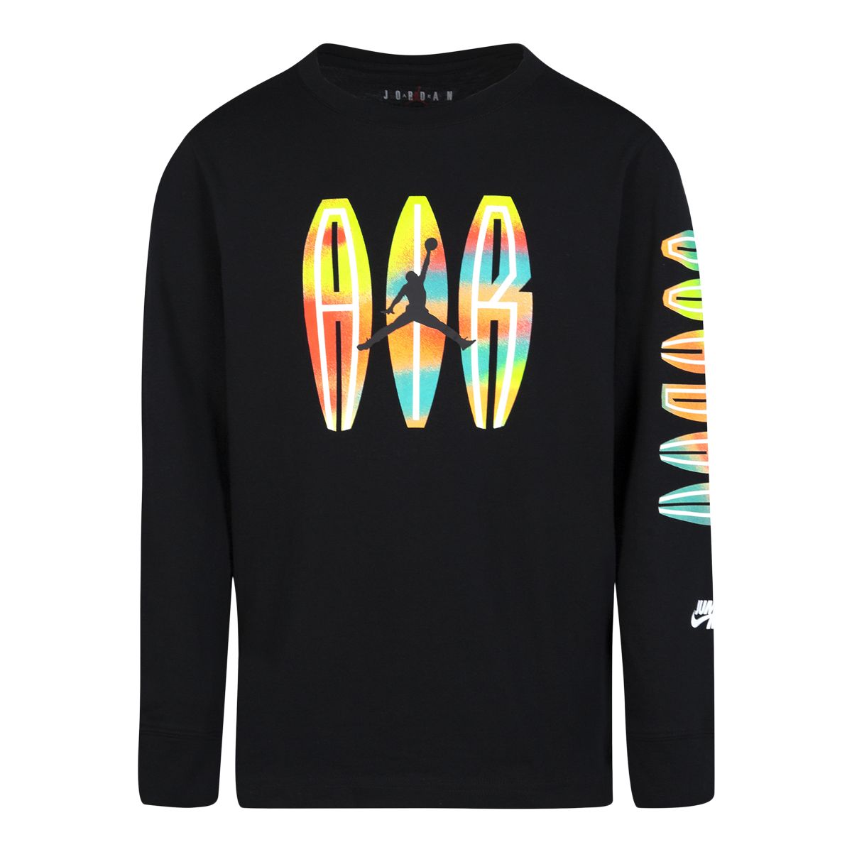 Jordan Boys' MJ MVP Air Long Sleeve T Shirt