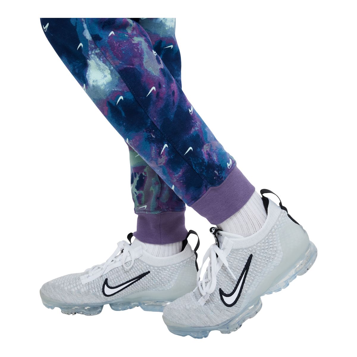 Nike Kids' Boys' Sportswear Club Fleece All Over Print Joggers Pants, Casual, Athletic