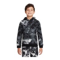 Nike Sportswear Boys' Club Fleece All Over Print Pullover Hoodie Front_Flat