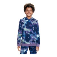Nike Sportswear Boys' Club Fleece All Over Print Pullover Hoodie Front_Flat