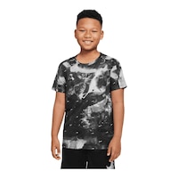 Nike Boys' Dri-FIT Performance All Over Print T Shirt Front_Flat
