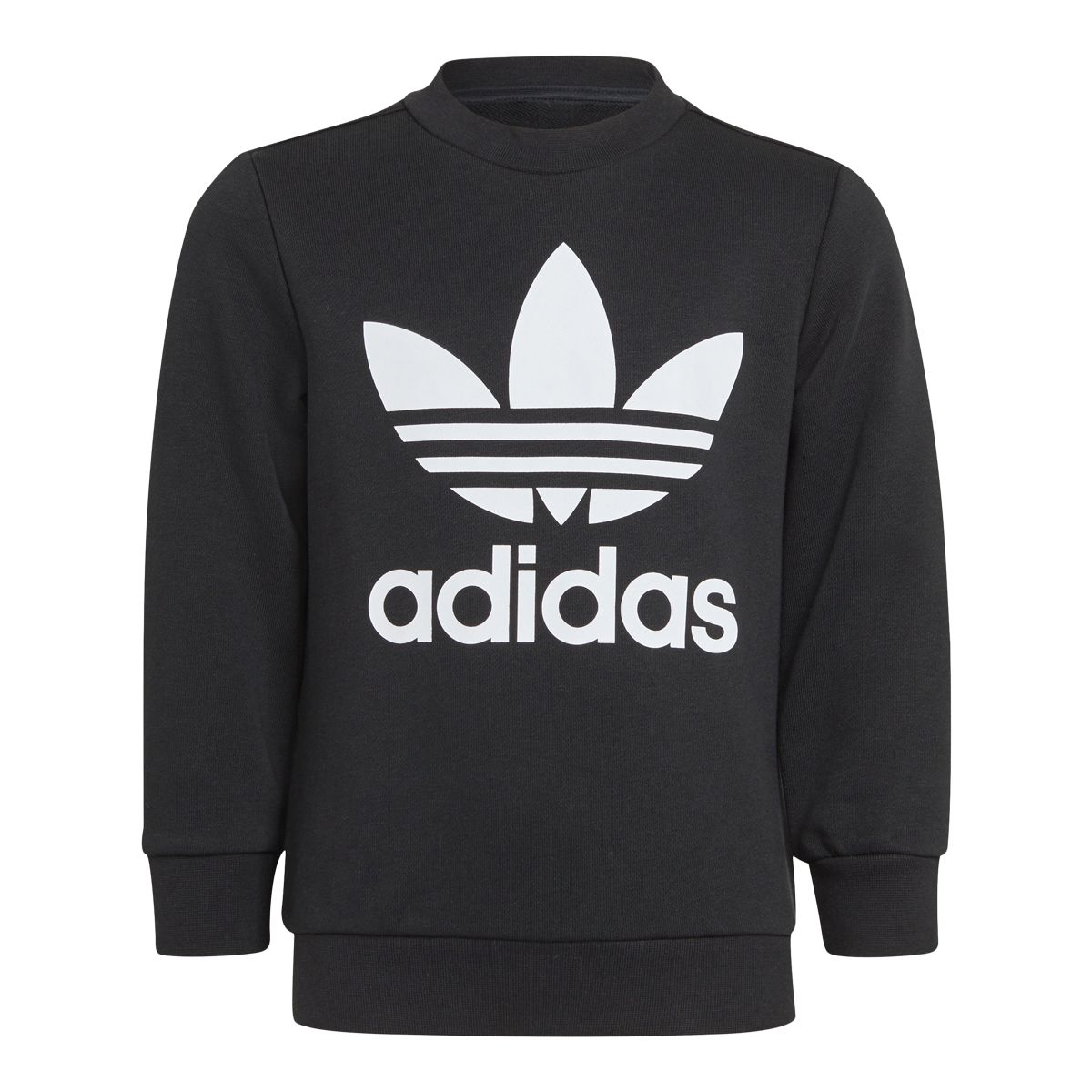 adidas Kids' Adicolor 3-Stripes Crew Sweatshirt Set
