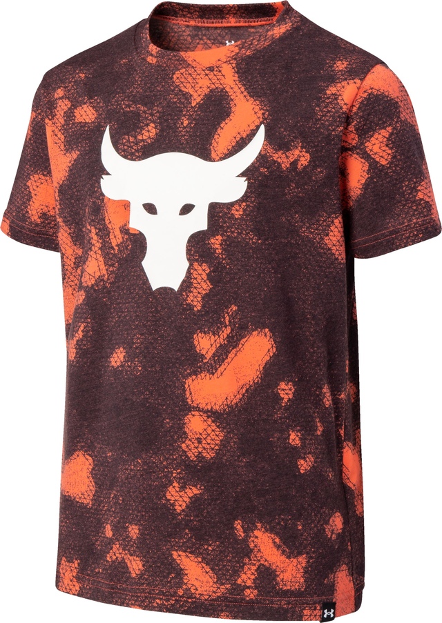 Under Armour Kids' Project Rock Logo All Over Print T Shirt