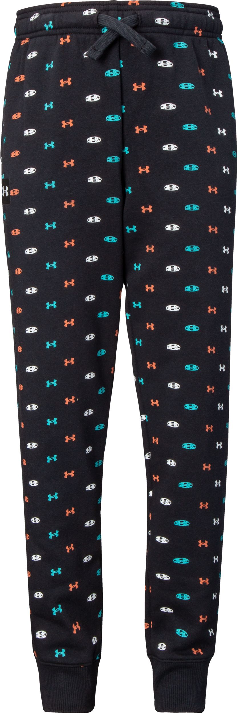 Under Armour Kids' Boys' Rival Fleece Printed Joggers Pants  Casual Athletic