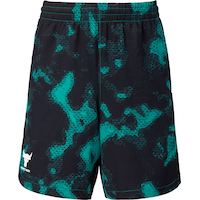 Under Armour Kids' Project Rock Printed Woven Shorts Front_Flat