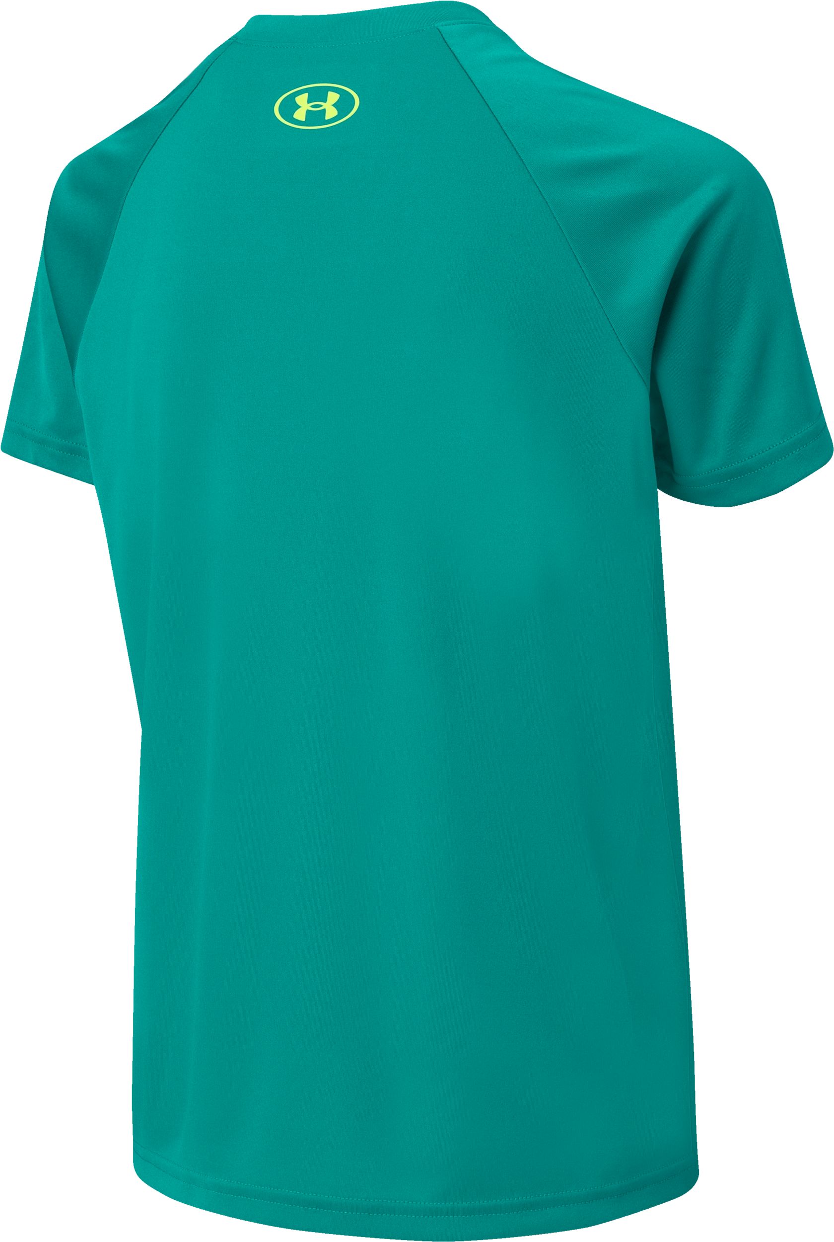 Under Armour Boys' Tech Hybrid Print Fill T Shirt