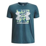Under Armour Kids' Box Logo Camo T Shirt Front_Flat