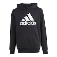 adidas Boys' Brand Love Pullover Hoodie Front_Flat