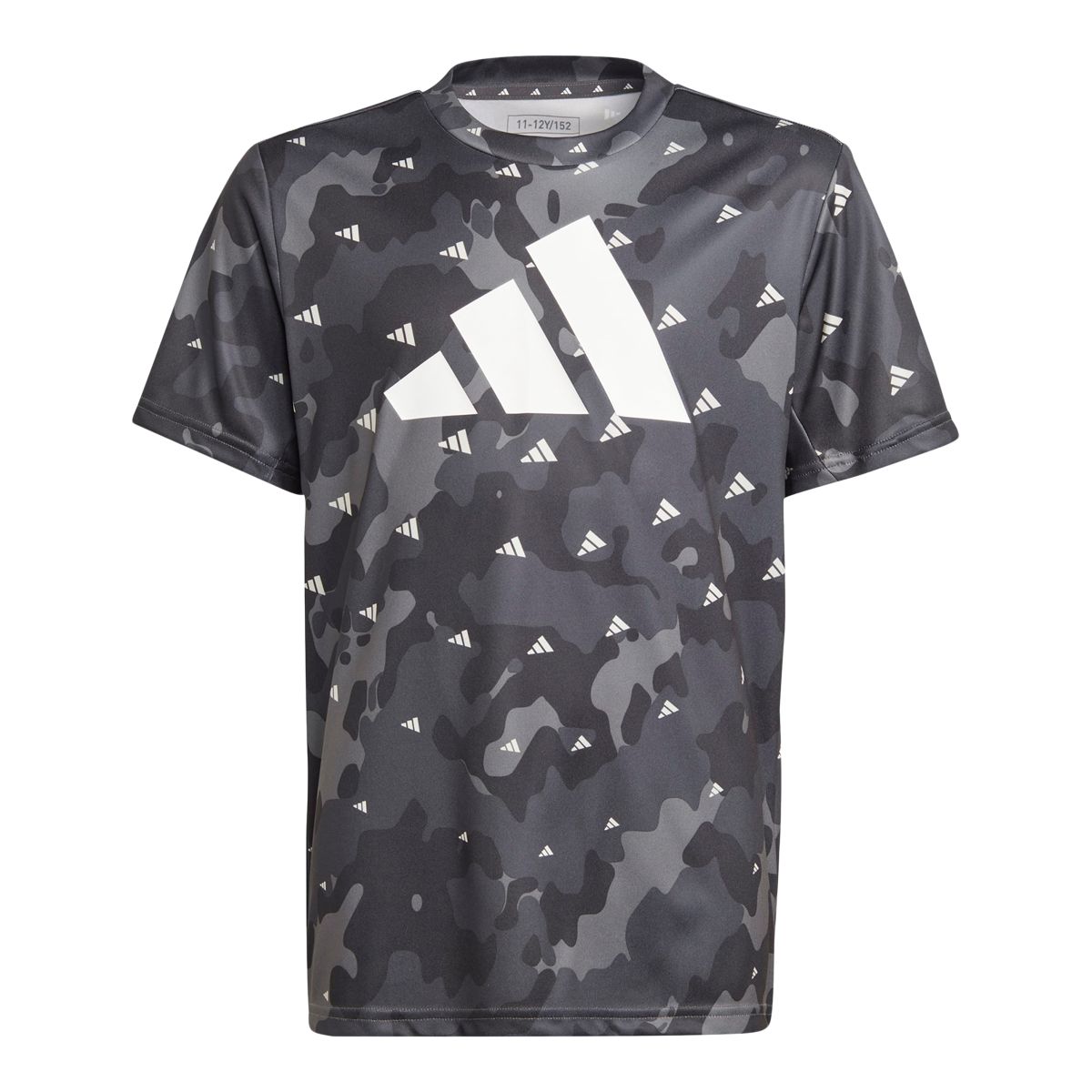 adidas Boys' Essentials All Over Print T Shirt