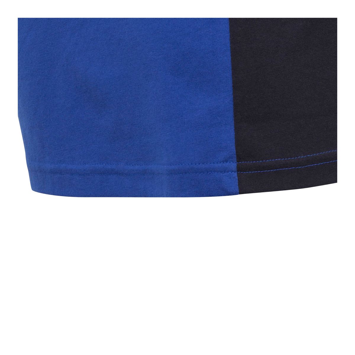 adidas Boys' Essentials 3-Stripe Color Block T Shirt