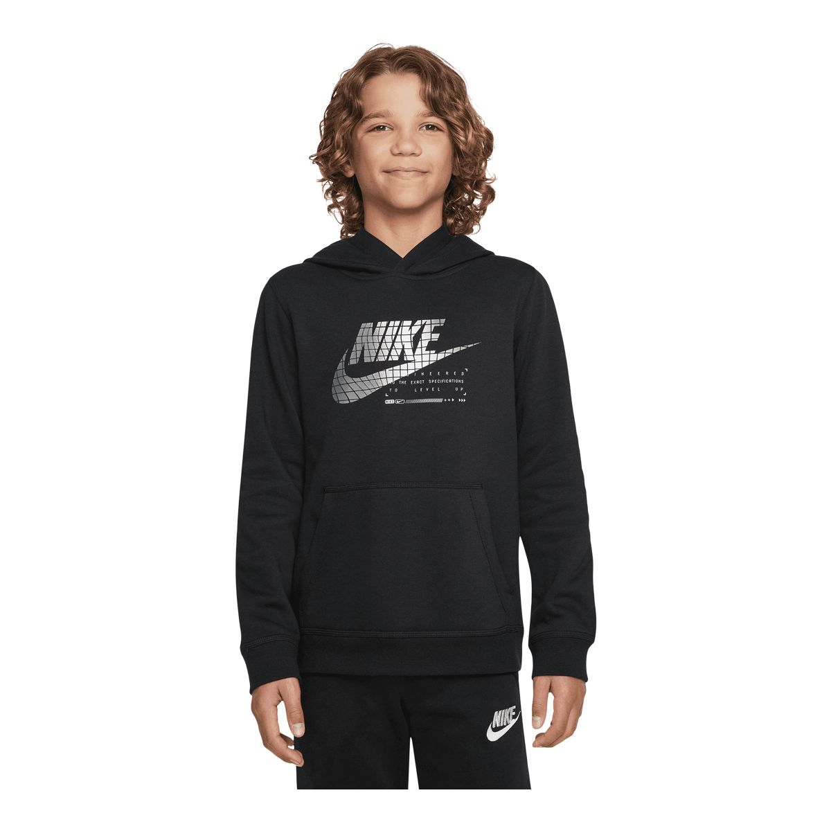 Nike Sportswear Boys' Club Graphic Pullover Hoodie | SportChek