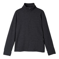 FWD Kids' Outdoor Half Zip Long Sleeve T Shirt Front_Flat