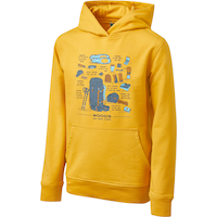 Woods Boys' Lawson Pack Your Pack Hoodie Front_Angled_Left