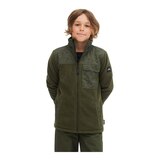 O'Neill Kids' Utility Full-Zip Long Sleeve Fleece Top Front_Flat