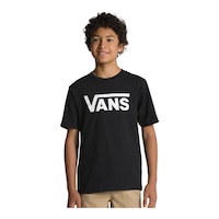 Vans Boys' Classic Logo T Shirt Front_Flat