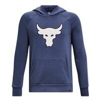 Under Armour Boys' Project Rock Brahma Bull Applique Hoodie Front_Flat