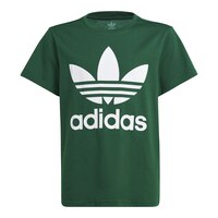 adidas Boys' Trefoil T Shirt Front_Flat