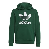 adidas Boys' Trefoil Hooded Sweatshirt Front_Flat