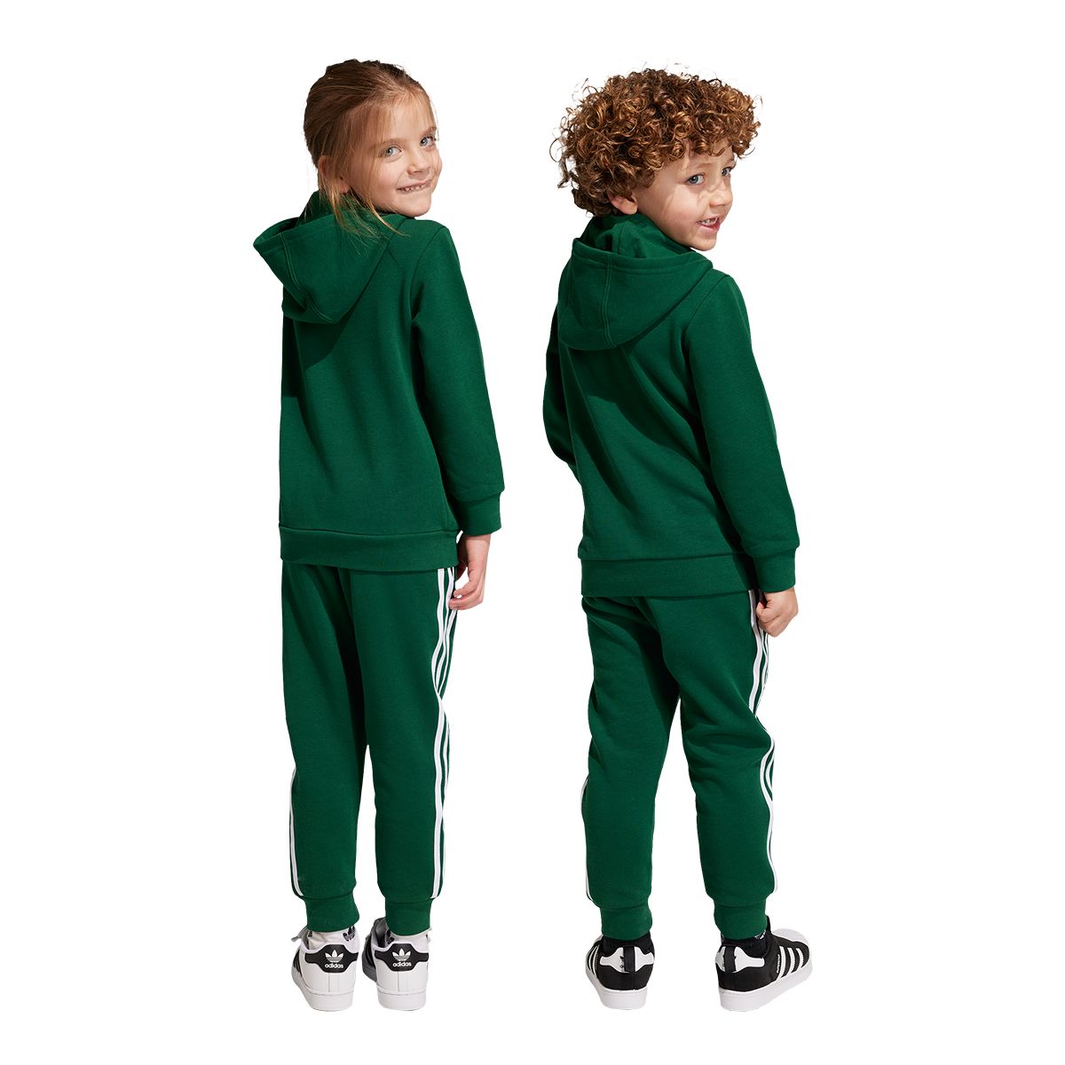 adidas Boys' Adicolor Hoodie and Tracksuit Set
