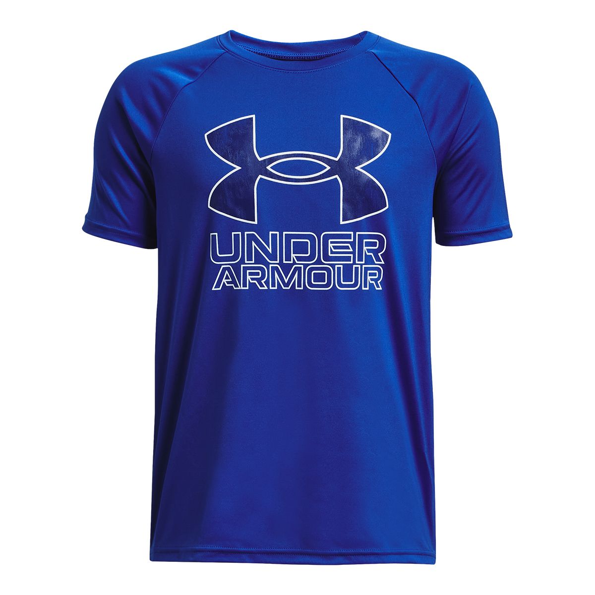 Under Armour Boys' Tech™ Hybrid Print Fill T Shirt