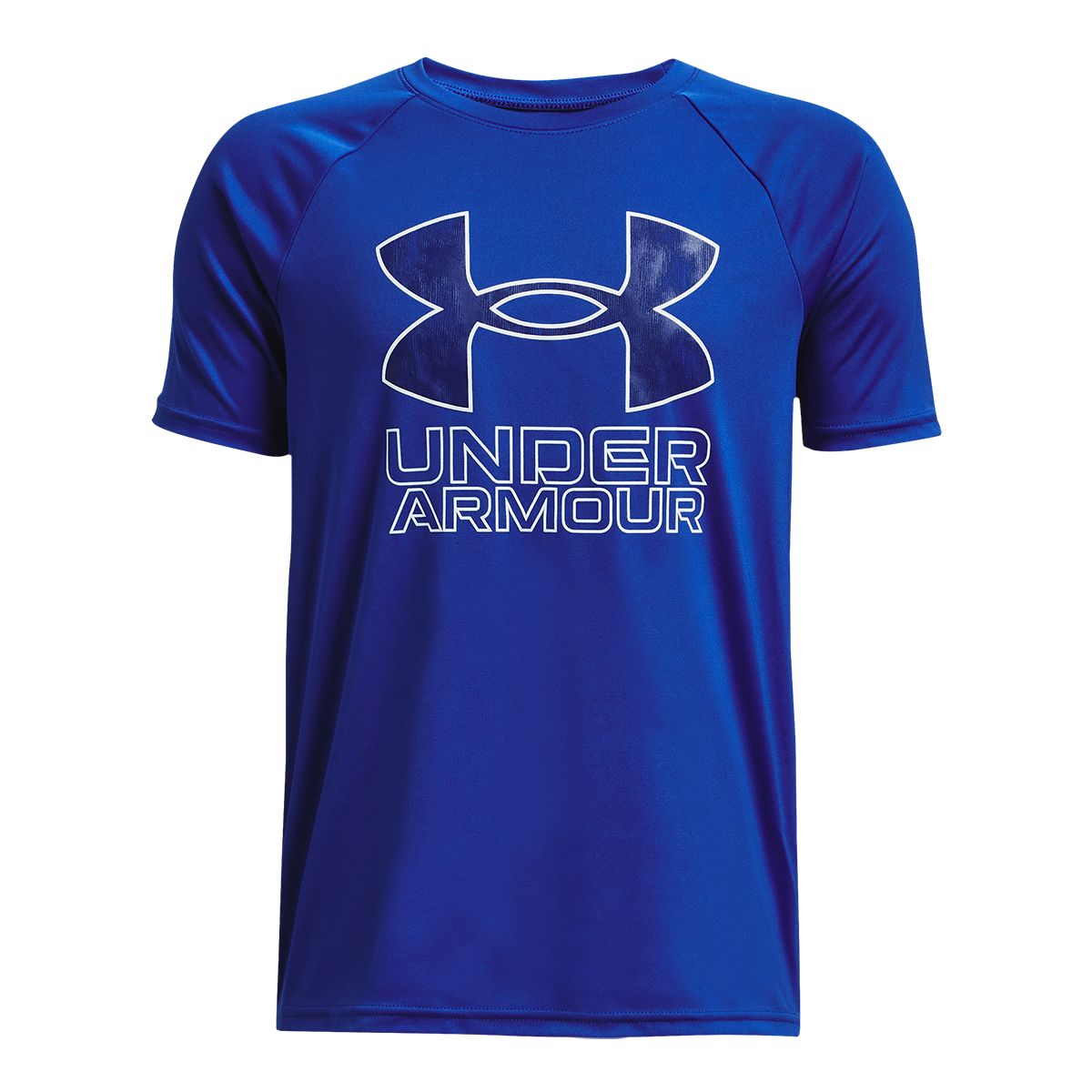 Under Armour Boys' Tech™ Hybrid Print Fill T Shirt