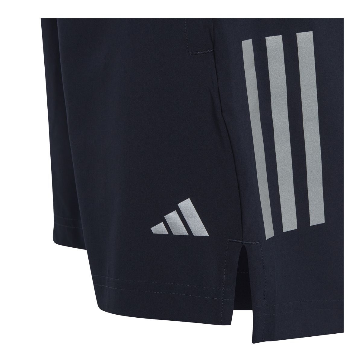 adidas Kids' AEROREADY 3-Stripe Running Woven Shorts