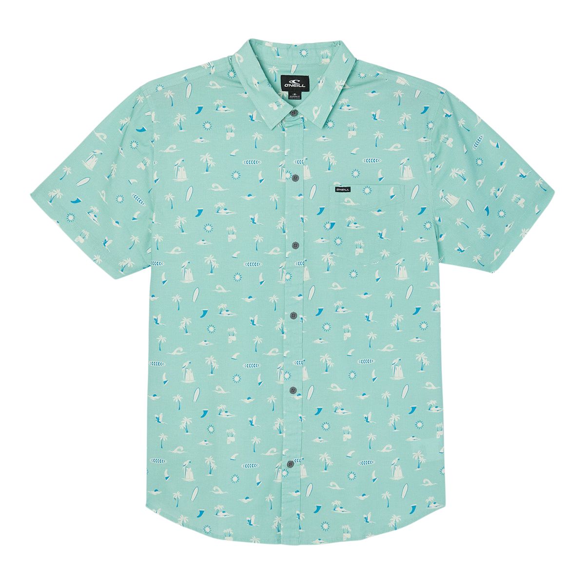 O'Neill Kids' Quiver Stretch Button Up T Shirt