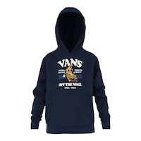 VANS Boy's Pizza Face Pullover Hoodie Front_Flat