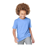 FWD Boys' Digi Stripe Tech T-Shirt Front_Angled_Right