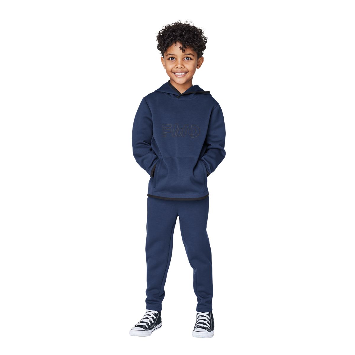FWD Boys' Double Knit Water Resistant Hoodie
