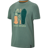 Woods Kids' Cayley Gear Lab T Shirt Front_Three_Fourths_Angled_Left