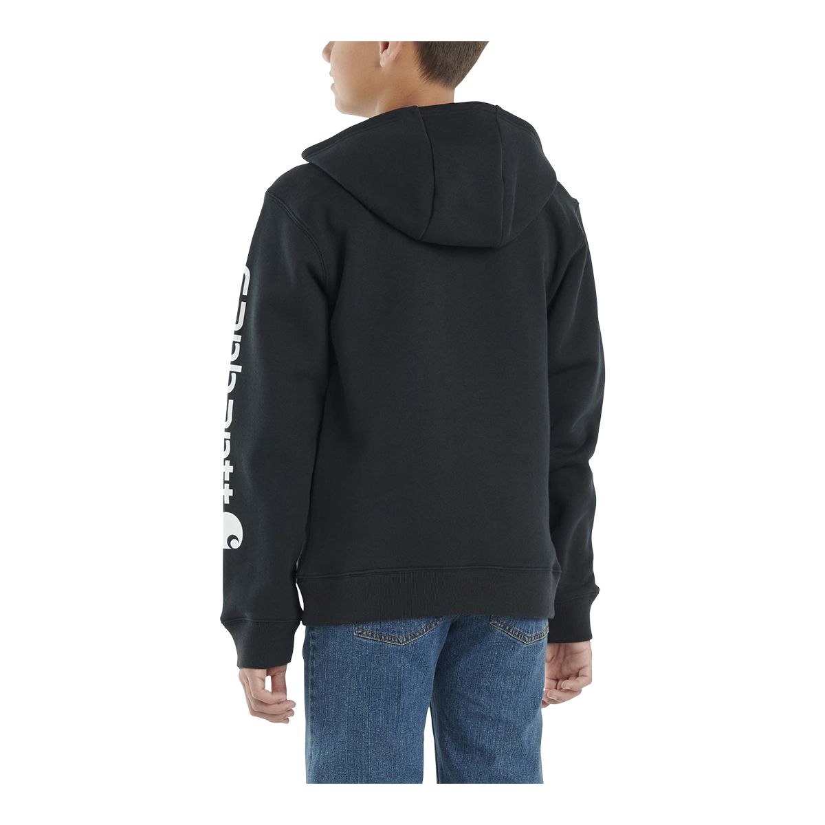 Carhartt Youth Unisex Logo Graphic Hoodie Sweatshirt