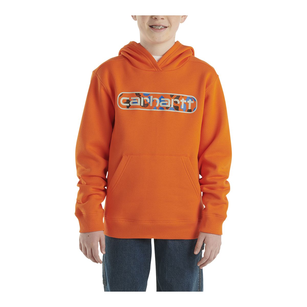 Image of Carhartt Kids' Graphic Fill Pullover Hoodie