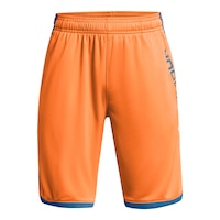 Under Armour Boys' Stunt 3.0 Shorts Front_Flat