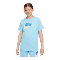 Nike Sportswear Kids' Club Graphic T Shirt Front_Angled_Left