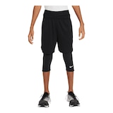 Nike Pro Boys' Dri-FIT 3/4 Tights Front_Flat